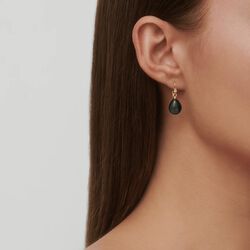 Prima Ballerina &Ouml;ronh&auml;ngen, gold/london blue, Julie Sandlau