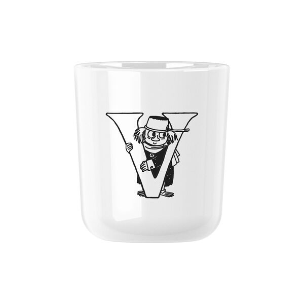 Moomin ABC mugg V, moomin white, RIG-TIG