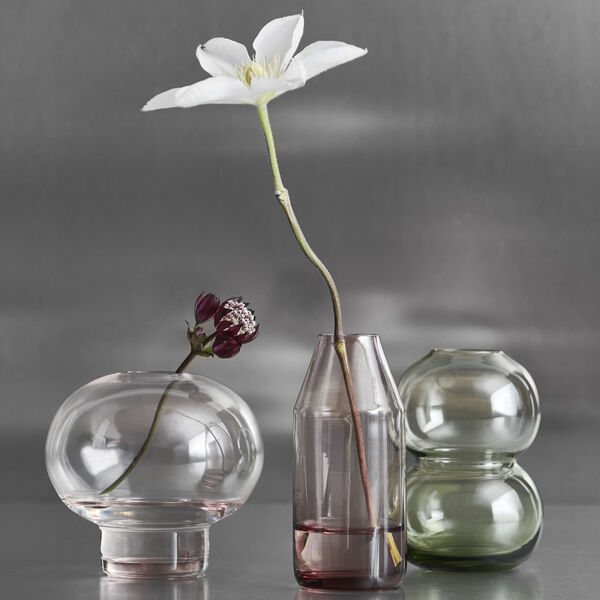 Midsummer Wood Cranesbill Mini vas 10 cm, pink, Orrefors