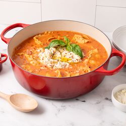 Signature gjutj&auml;rn stekgryta &Oslash; 32 cm, cerise, Le Creuset