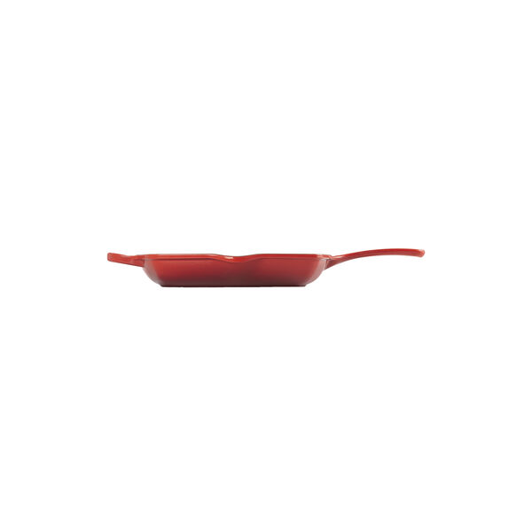 Signature gjutj&auml;rn kvadratisk grillpanna 26 cm, cerise, Le Creuset