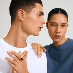 BETWEEN ring guldpläterad, Pilgrim