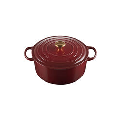 Signature rund gryta Ø 28 cm, garnet Signature rund gryta Ø 28 cm, garnet, Le Creuset