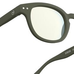 #C READING SCREEN glas&ouml;gon, kaki green, IZIPIZI