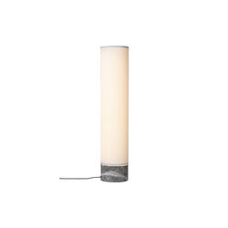Unbound Floor Lamp, grey marble/white, GUBI