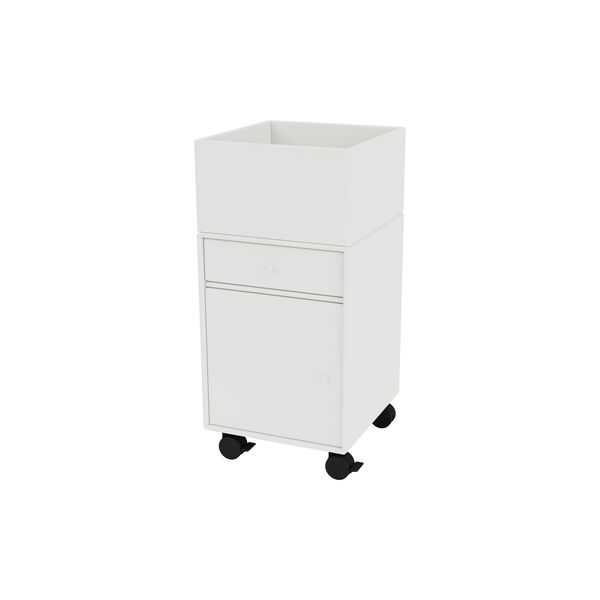 RUNNER Office Unit on Castors, 01 white, Montana Furniture