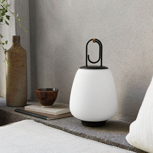 Lucca SC51 Portable Table Lamp, black Lucca SC51 Portable Table Lamp, black, &Tradition