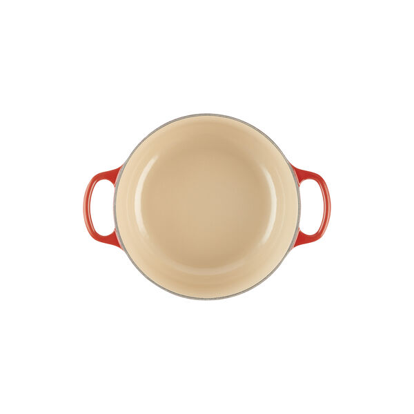 Signature gjutj&auml;rn rund gryta &Oslash; 20 cm, cerise, Le Creuset