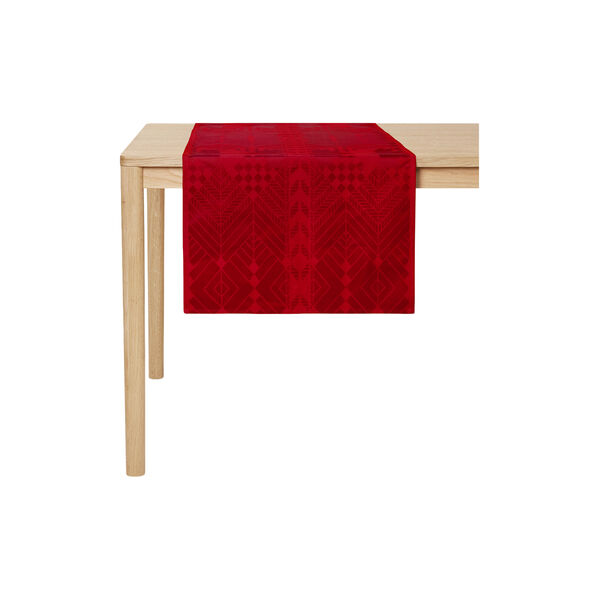 CHRISTMAS bordslöpare, deep red CHRISTMAS bordslöpare, deep red, Georg Jensen Damask