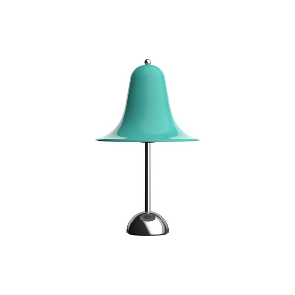 Pantop bordslampa, light teal, Verpan