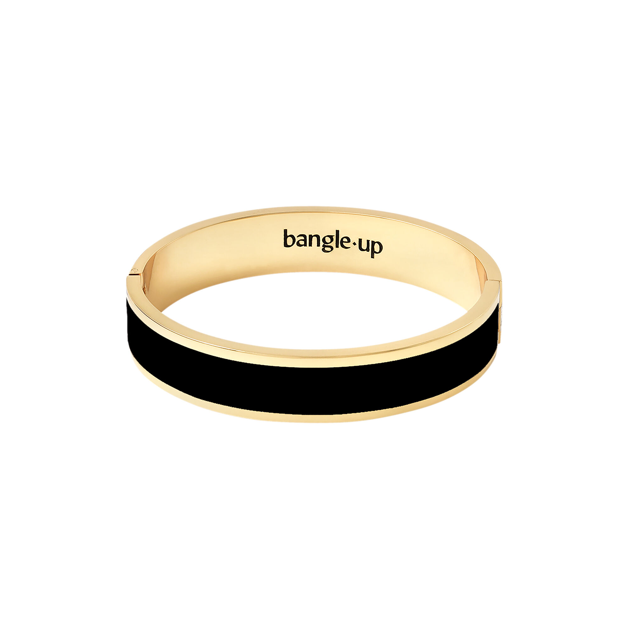 K p Bangle Bracelet black bangle up