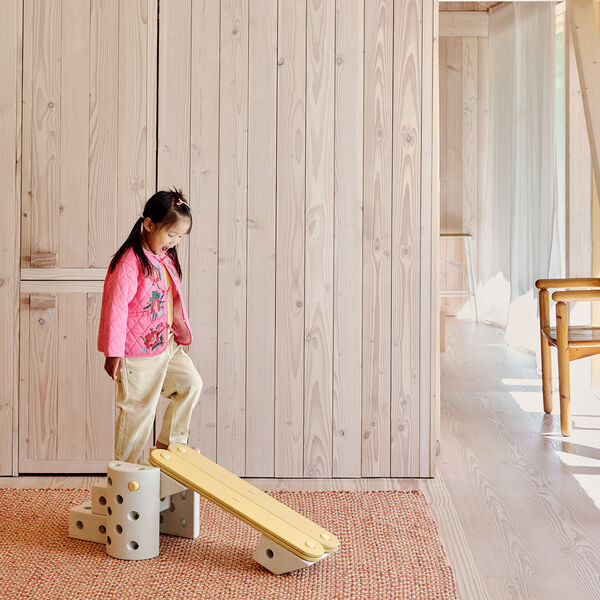 2 x Balansbommar, honey yellow, MODU