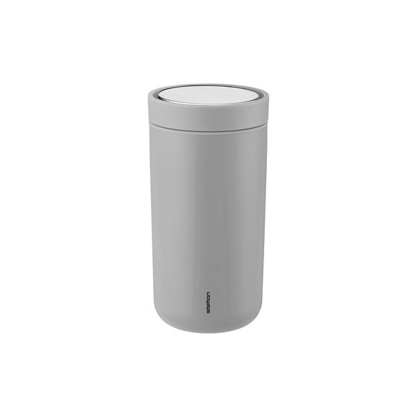 To Go Click termosmugg 0,2 L, soft light grey, Stelton