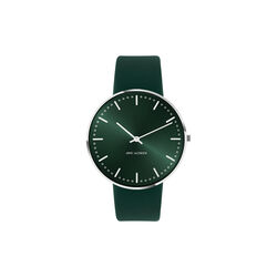 City Hall armbandsur, green/steel/green City Hall armbandsur, green/steel/green, Arne Jacobsen Watches