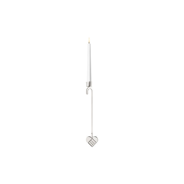 2025 Ljusstake Hj&auml;rta, silver, Georg Jensen