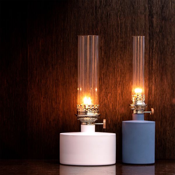 Patina oljelampa stor, Klong