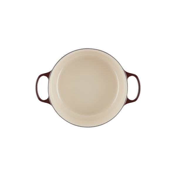Signature gjutj&auml;rn rund gryta &Oslash; 28 cm, garnet, Le Creuset