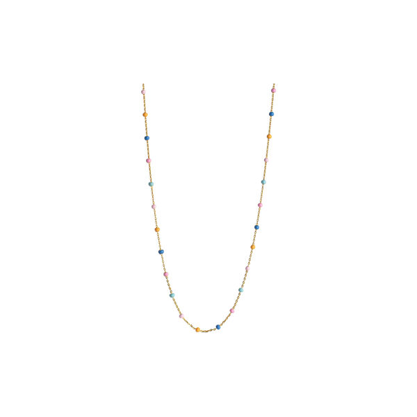 Lola halsband, guld/lolly, ENAMEL Copenhagen