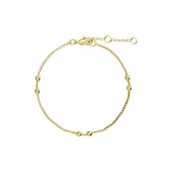 Camille armband, f&ouml;rgyllt, Pure by Nat