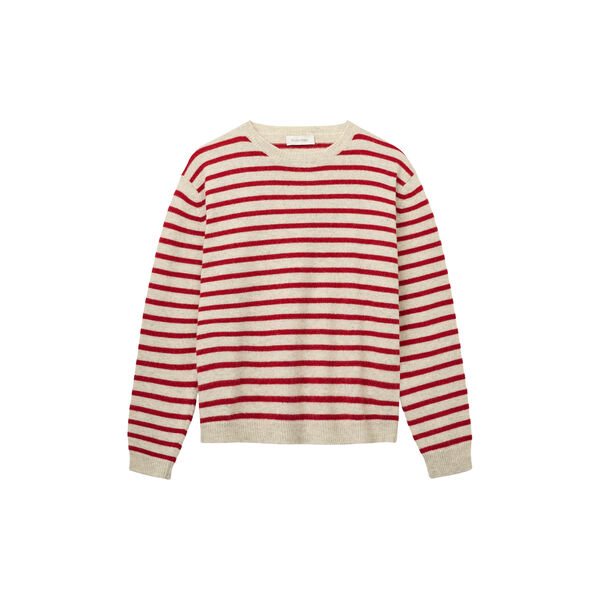 Charlie Knit, red creme, Studio Feder