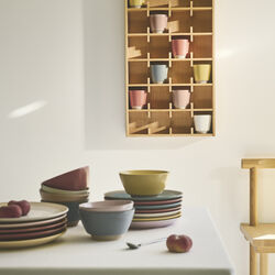 Colorit tallrik &Oslash; 27 cm, grey, Knabstrup Keramik