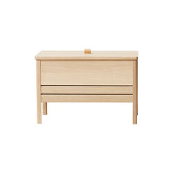 A Line Storage Bench, white oil oak A Line Storage Bench, white oil oak, Form & Refine