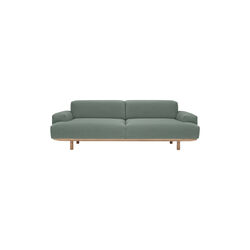 Reason 2-sits soffa, Re-Wool 858, Bruunmunch Furniture