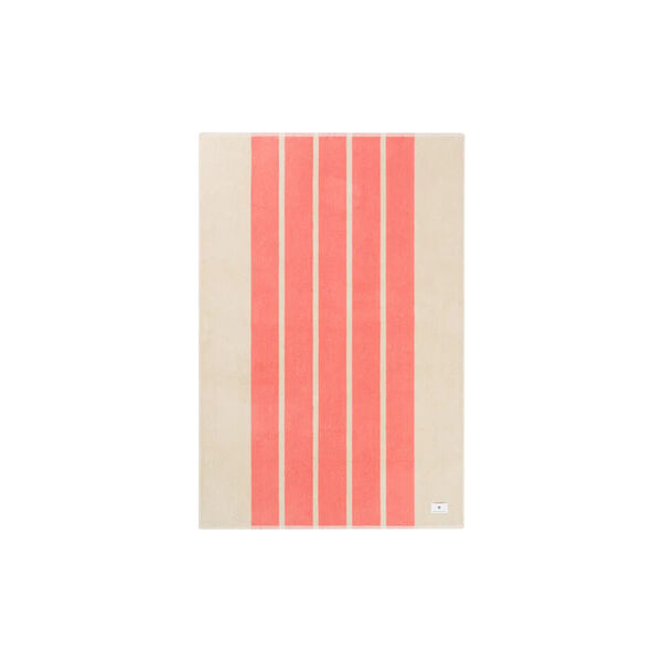 SUN STRIPE Towel, coral pink, Georg Jensen Damask