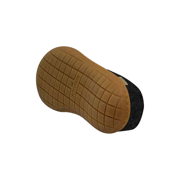 Filttoffla med naturgummisula, charcoal Filttoffla med naturgummisula, charcoal, Glerups