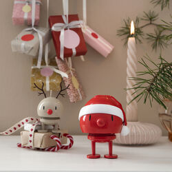 Santa Bumble, röd, Hoptimist