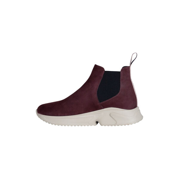 Zarah Sneaker Boot, burgundy/ivory Zarah Sneaker Boot, burgundy/ivory, Roccamore