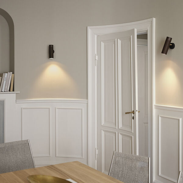 Patrone Wall Lamp, browned brass, Thorup Copenhagen