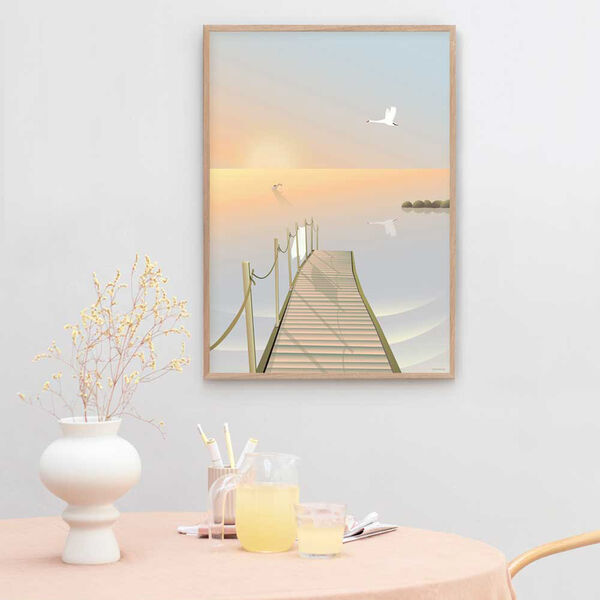 Bathing Bridge Poster, ViSSEVASSE