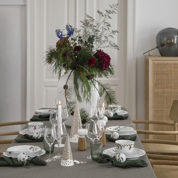 Hammershøi Christmas djup tallrik, Ø 21 cm, Kähler