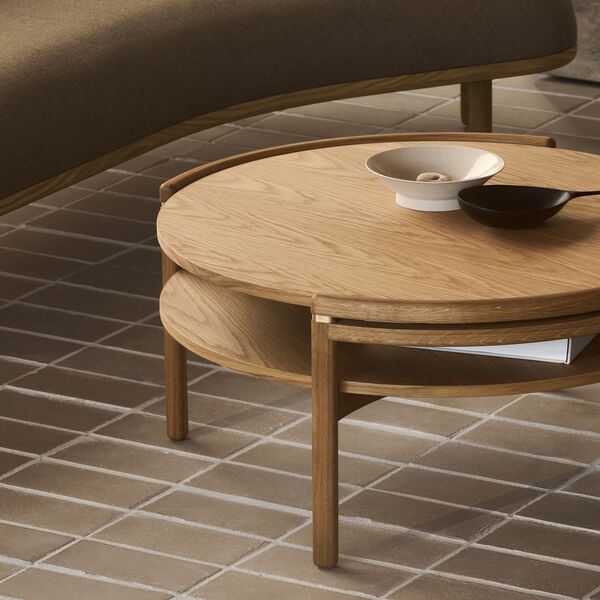 RF1905 Sideways Coffee Table, oiled oak, Carl Hansen & S&oslash;n