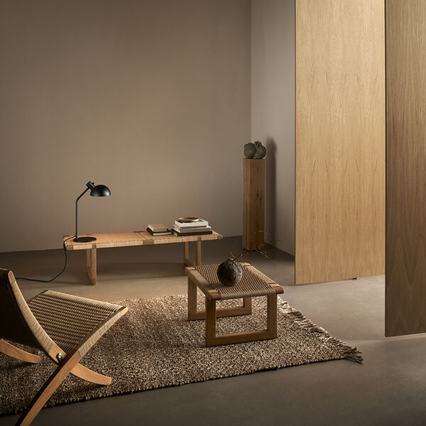 BM0488S Table Bench, oiled oak/natural, Carl Hansen & S&oslash;n