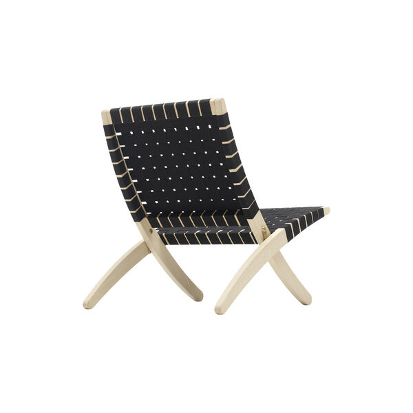 MG501 Cuba Chair, soap treated oak/black, Carl Hansen & Søn