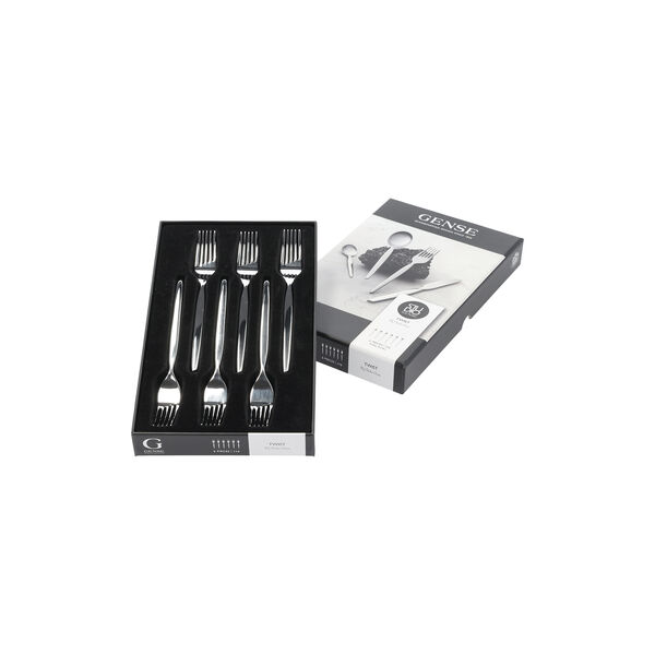 Twist tårtgaffel, 6 st., Gense