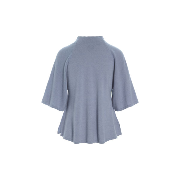 Cloud cashmere Höghalsad polo, steel blue, BITTE KAI RAND