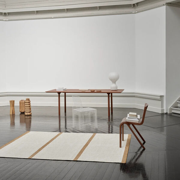 Rapallo golvmatta, mustard, Linie Design