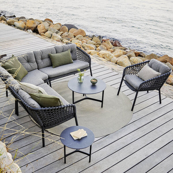 Ocean 2-seater Sofa Right Module, Cane-line