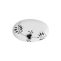 Black Fluted Mega assiett 23,5 cm, Royal Copenhagen