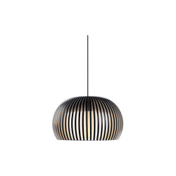 Atto 5000 Pendant, black, Secto Design
