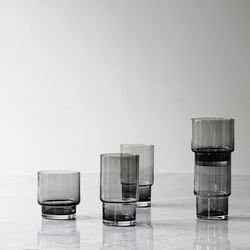 Fit Glass 38 cl, smoke, Normann Copenhagen