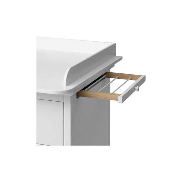 Seaside 2 Pull-Outs & Laundry Bag for Seaside Dresser and Nursery Dresser with 6 Drawers, Oliver Furniture