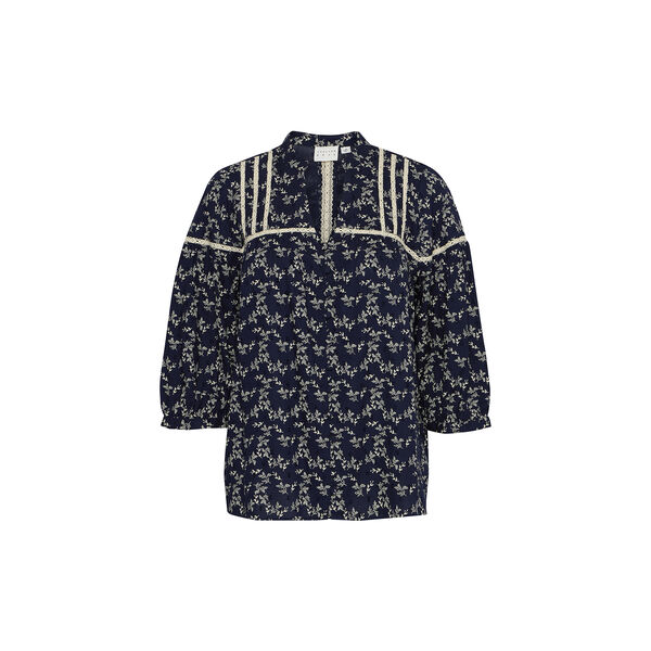 IRJeanne Shirt, maritime blue, Atelier R&ecirc;ve