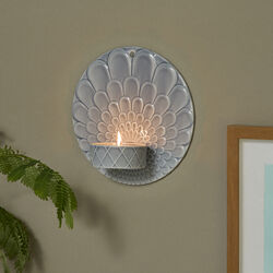 Pipanella Harlequin Wall Votive, blue/grey, Dottir Nordic Design