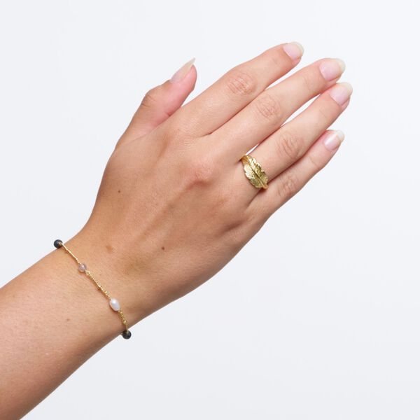 Anais armband, grey Anais armband, grey, Pure by Nat