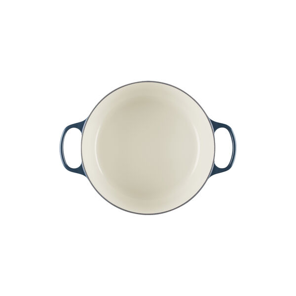 Signature gjutj&auml;rn rund gryta &Oslash; 28 cm, nuit, Le Creuset