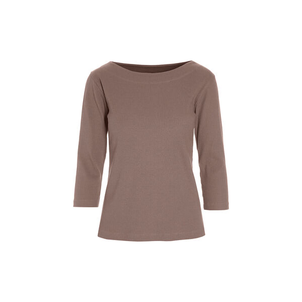 Naibu rib blus med 3/4 &auml;rm, deer, BITTE KAI RAND